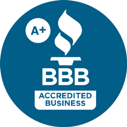 A+ Better Business Bureau Accredited Business