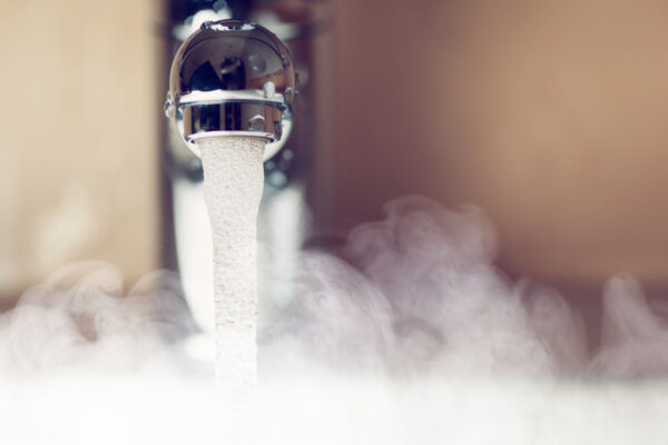 Faucet Pouring Water after Water Filtration Service in Sacramento, CA